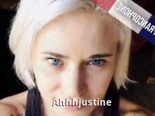 Ahhhjustine