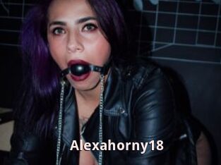 Alexahorny18