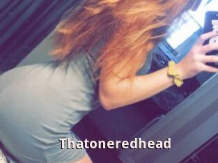 Thatoneredhead