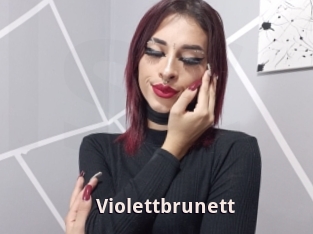 Violettbrunett